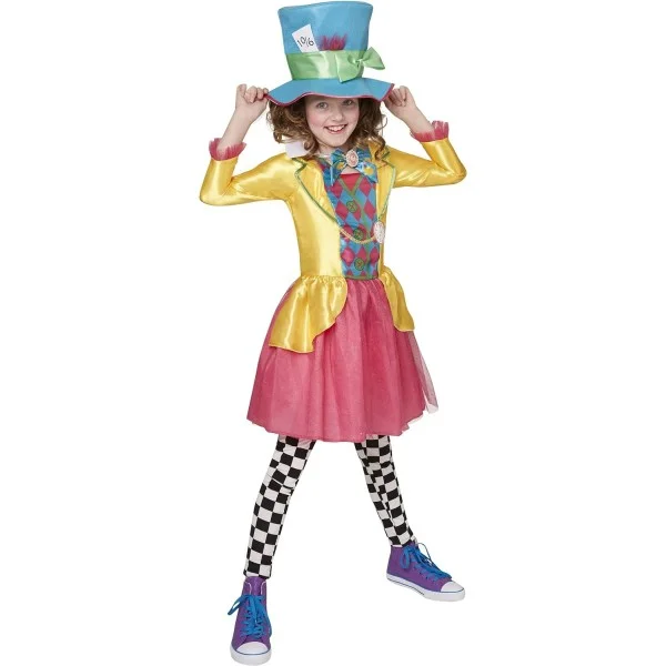 Mad Hatter Fancy Dress for Girls - 620651